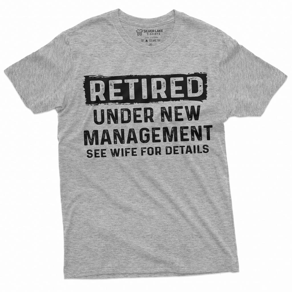 Unisexs Funny Retireunisext Shirt Retired Under New Unisexageunisext Tee Retired Husband Dad Grandpa Gifts Funny Gift For Retiree