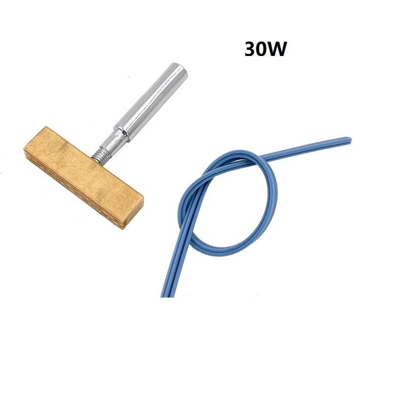 Páječka s T-hrotem a T-hlavicí s gumovým kabelem, horký lis pro opravu LCD obrazovek