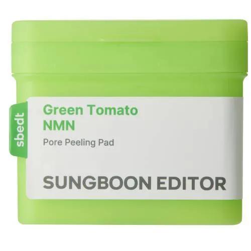 SUNGBOON EDITOR Green Tomato NMN Pore Peeling Pad 60P
