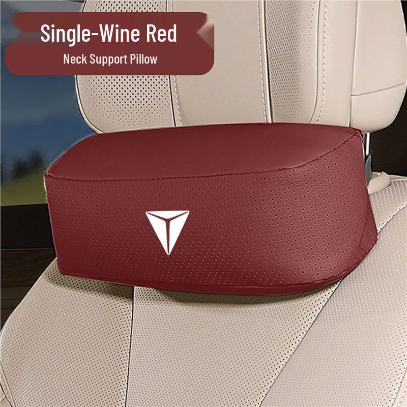Deep Blue SL03 Headrest & G318 Lumbar Support: Multifunctional Car Neck Pillow & Back Cushion Single Neck Pillow