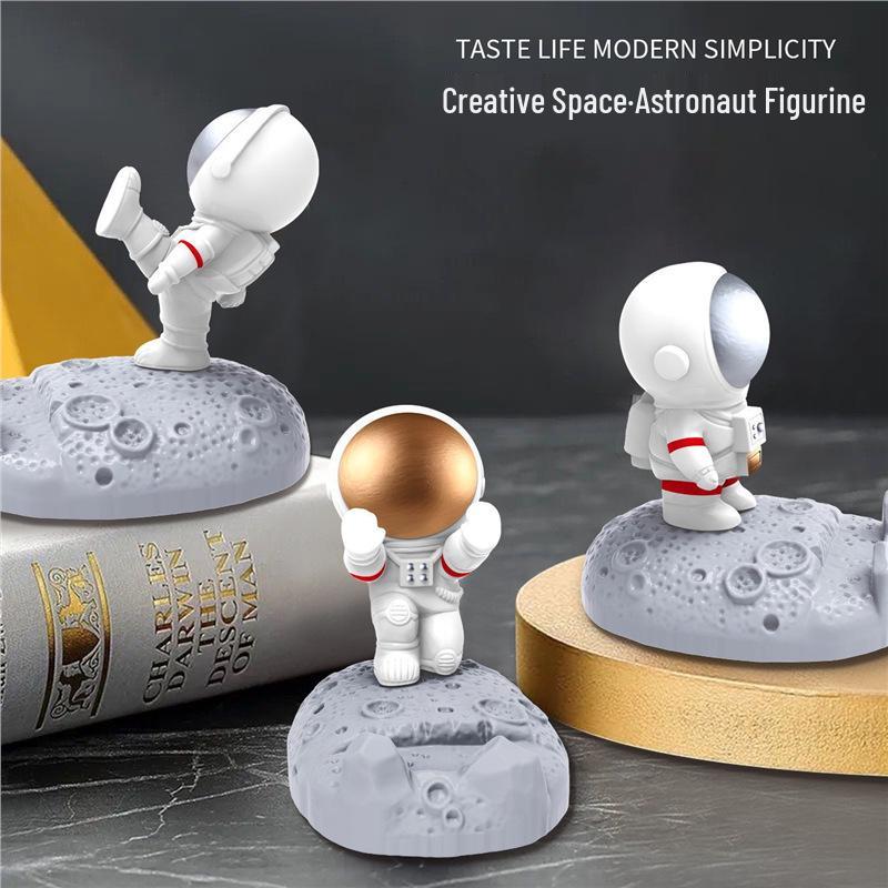 Creative Astronaut Phone Holder & Desktop Figurine Gift