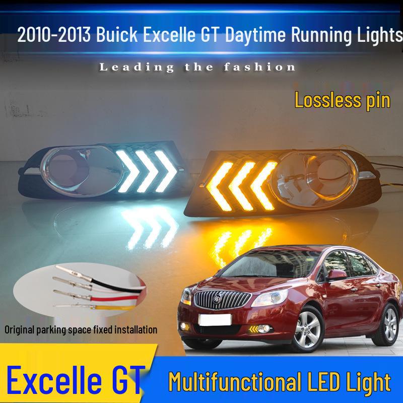 LED DRL Turn Signals for 2010-2013 Buick Excelle GT Fog Light Mod