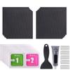 Trampoline Patch Repair Kit Waterproof Trampoline Mat Patches 4x4inch Square Repair Holes Or Tears In A Trampoline Mat