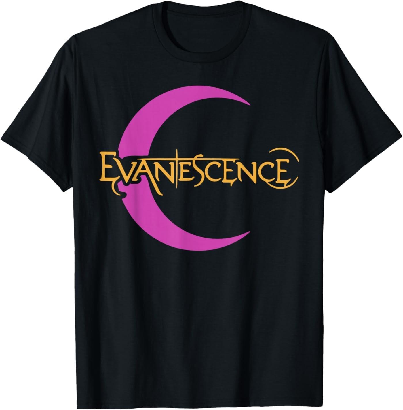 Evanescence Crescent Moon T-Shirt S разноцветный