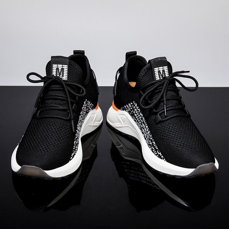 Men Elevator Shoes Breathable Casual Height Increase 6cm High Shoes Height Increasing Sports Lift Sneakers Tenis for Man Taller