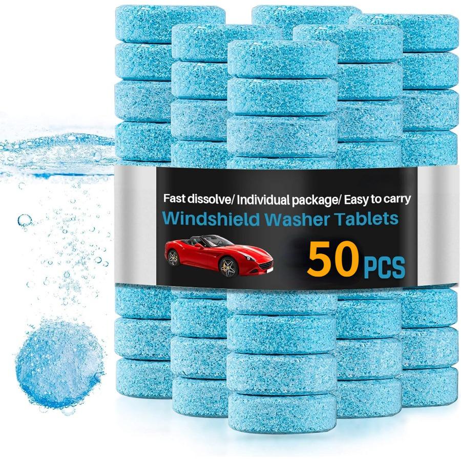 

50/100/200Pcs Car Windshield Washer Tablets Glass Cleaner Concentrate Fluid Car Windshield Cleaner Automotive