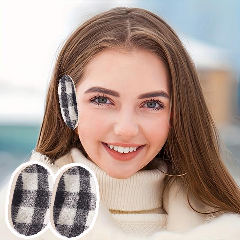 1 Paar Plüsch Leichte und Bequeme Warme Separate Ohrenwärmer Unabhängiges Einzelohr Winter Leicht zu Tragen Winddicht Minimalistisch