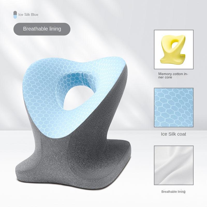 Memory Foam Nap Pillow For Travel Headrest Neck Support Cushions Office Rest Lunch Break Pillow Orthopedic Student Desk Sleeping