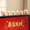 Cute Lucky Sheep Figurines 2027 Year Of Goat Decor Resin Adorable Design Home Desktop Ornament New Year Gift
