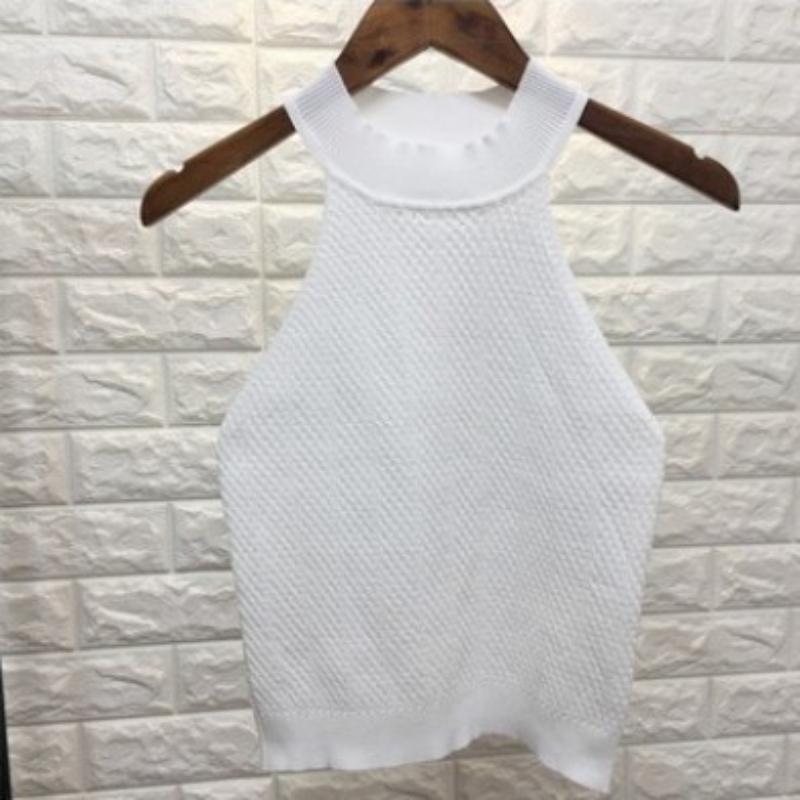 Vară Stil nou Stil coreean Mic Sexy Retro Stil coreean Colegiu Jumătate Guler Înalt Umăr Săpat Decolteu Carasol Femei La modă