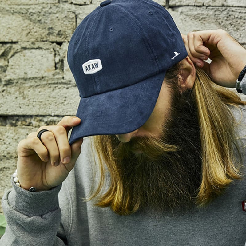 

AKAW Overfit Classic Ball Cap Corduroy Navy NAVY