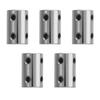 5 Stück Wellenkupplungs-Set 5?8mm Motor Kupplung 22mm Länge 14mm Durchmesser Gelenkverbinder