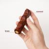 Handcrafted Rosewood and Copper Pen Holder and Paperweight