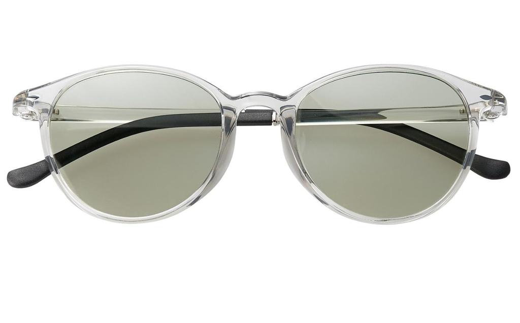 Field Gate COSTA 673312 Clear Frame Boston Style with UV Polarized Memory Foam TR90 Soft Case Gray x Smoke One Size Fits All Sunglasses, Stylish,