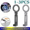 1-3PCS Car Phone Holder 360 Degree Rotation Foldable Magnetic Phone Mount ABS Silicone for Long Flight Flying