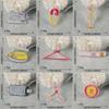 9 Pcs Scissors Embroidery Patches Iron On Patches Embroidered Patches Repair Patches Clothes Hanger Sewing Patches