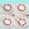 Fashion Floral Clover Bracelet For Women And Men Alloy Gift Idea Spring