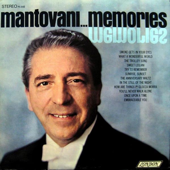 

LP Record MANTOVANI - Memories PS542 LONDON RECORDS US New Age & Easy Listening Used