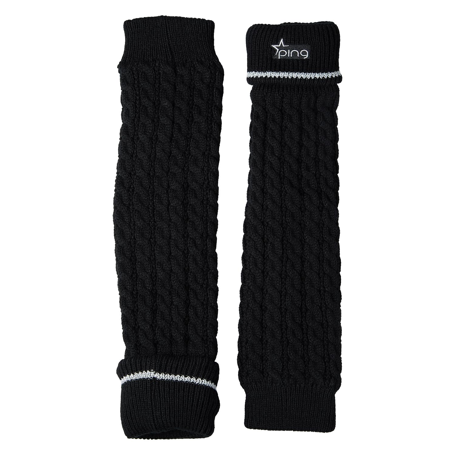 

Leg Warmers Fleece Golf Cold Protection FR [Pin Apparel] Women s (Inner Material) / / 622-4283002 010_Black