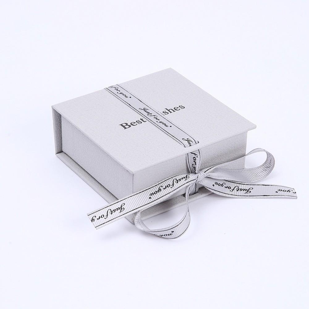 

Elegant Ring Earring Storage Case High-end Jewelry Packaging Case Fashion Jewelry Box