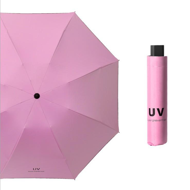 Compact Capsule Umbrella: 50% Foldable, Portable, Pocket-Size for Sunny and Rainy Days