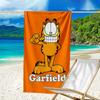 Ultra-Soft Beach Towel with Garfield Theme,Ideal for Pool - Camping, Diving - Perfect Travel Essential, Vibrant Beach Towel.