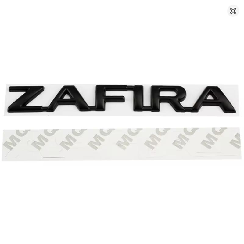 Autocolante Decalcomanii cu Litere Metalice 3D Cuvinte Logo pentru Portbagajul din Spate al Mașinii Opel ZAFIRA Embleme Alfabet Insigne Autocolante Decorative