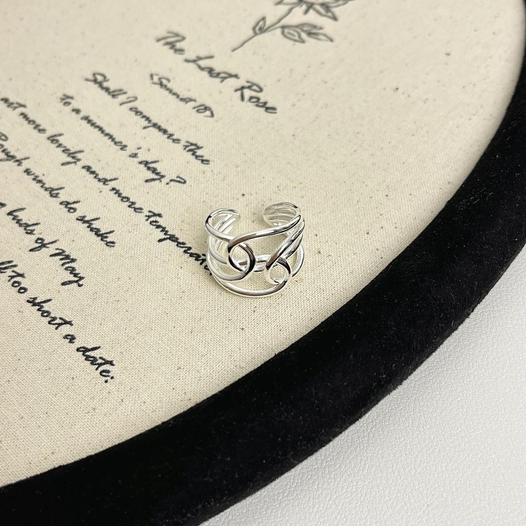 Ring, Unique Handmade Traces, Niche and High-end Style, The Most Chic and Non-fading Accessories