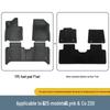 Compatible TPE Floor Mats & Trunk Mats for 25 Lynk & Co Z20 Models - Vehicle-Specific Seat Back Mats Included