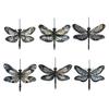 Dragonfly Acrylic Suncatcher Stained Glass Effect Bohemian Window Hanging Ornament for Indoor Outdoor Garden Decor Gifts for Mom Women