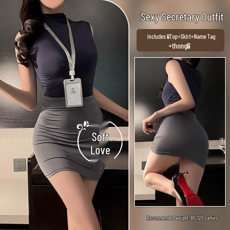 Svodné spodní prádlo Bodycon šaty: Čistá touha Sekretářský a Letuškovský styl