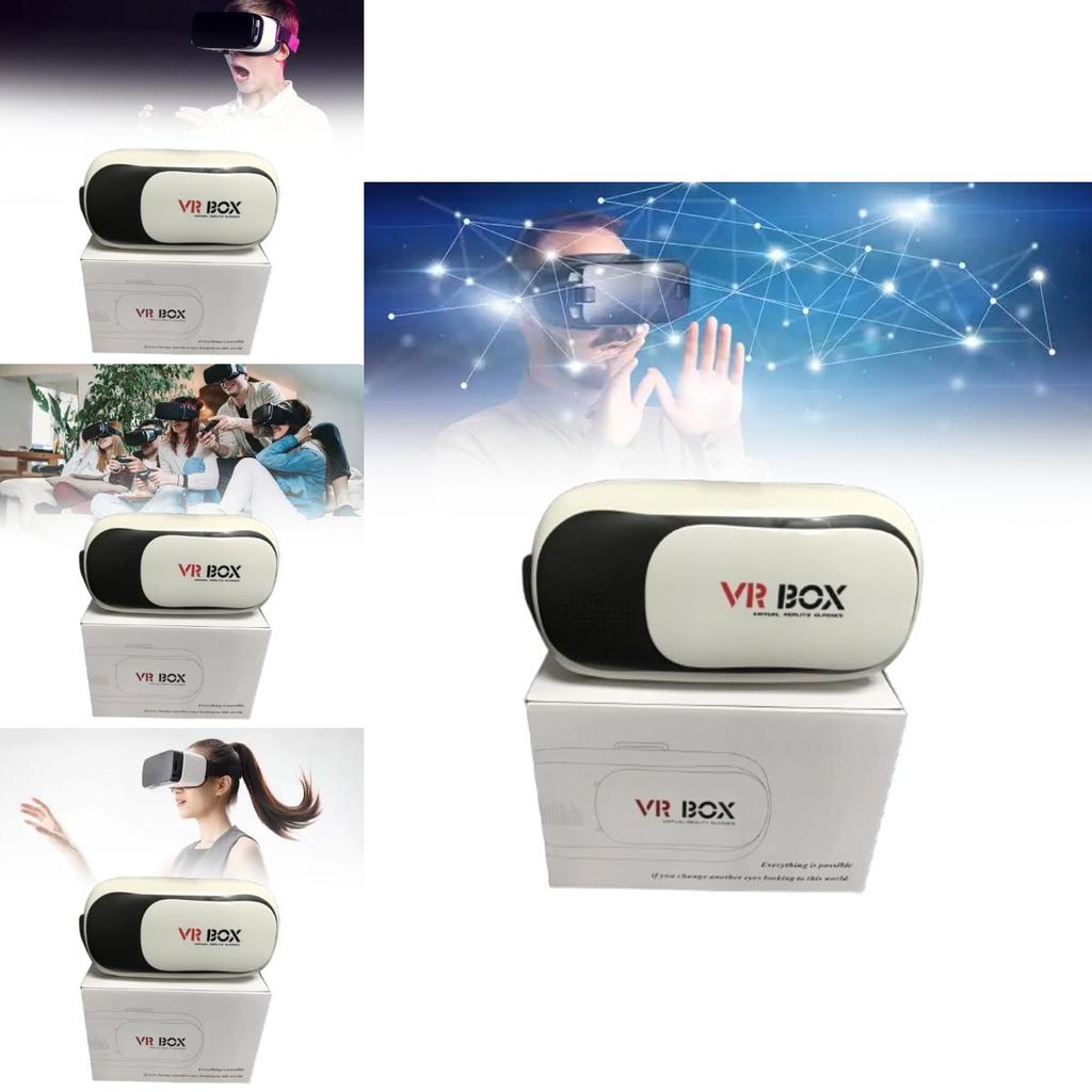 Vr 3d Glasses Virtual Reality For Mobile Gaming And Movies