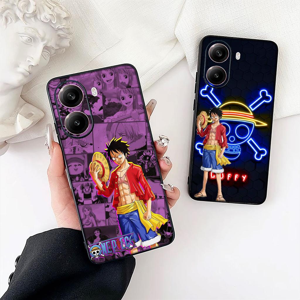 Shanks Luffy ONE PIECES Roronoa Zoro Phone Case for Xiaomi Redmi Note 13 14 ProPlus Pro Plus 14C A4 13C Pro+ Note14 Cover Casing