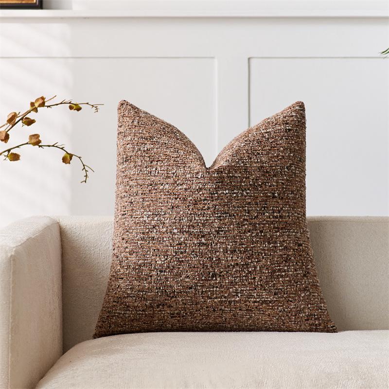 Modern Wabi-Sabi Style Cationic Cushion Cover - Soft & Stylish Pillowcase for Living Room, Bedroom, and Sofa