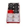 @ Gjennomsiktig Krystall Slagkloss For Spilling av Carrom Brett Slagkloss 20 Stk 108g