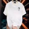 Amerikanisches Raufbold Schönes Schweres Baumwoll Kurzarm T-Shirt, Blau Herren und Damen Trendige Marke Street Locker Rundhals Oberteil