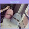 Premium Pu Leather Mini Backpack For Women With Phone And Zipper Pockets