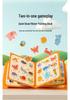 Magic Water Painting Puzzle Book for Kids: Reusable Coloring with Water Pen