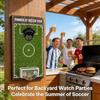 Entertaining Soccer Field Beer Bottle Opener With Practical Build In Cap Container For Home Bar Parties Gatherings