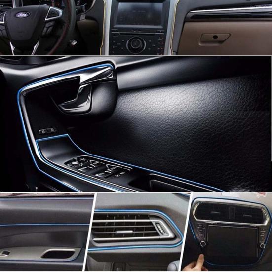 5m Flexible Trim Car Interior Strip for Moulding Exterior Strip Decorative Line