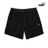 Puma Laufshorts Schwarz Reißverschluss 5 Zoll Drycell