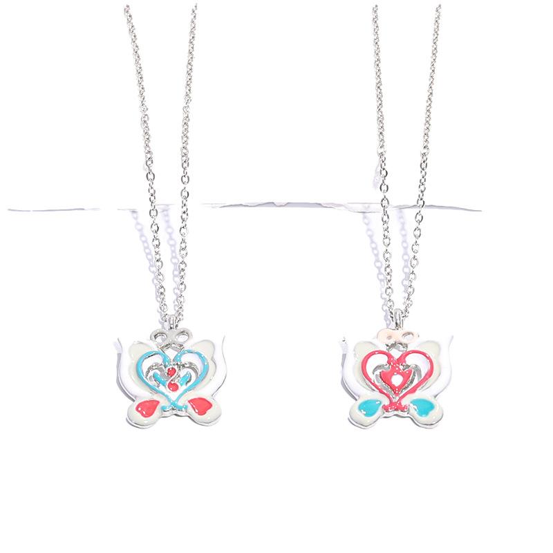 "Bharara Energy" Xiaohongshu Same Bharara Little Demon Fairy Transformer Necklace Demon Fairy Clavicle Chain Pendant