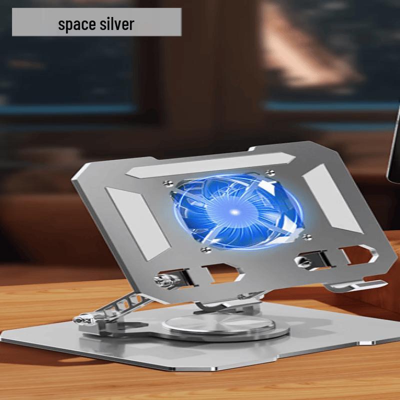 OLOEY Folding Rotating Tablet & Laptop Stand