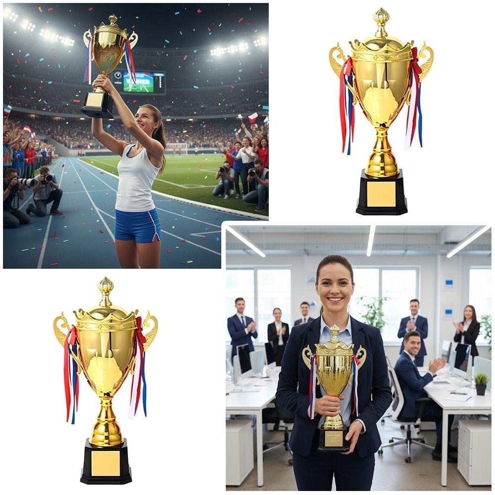Multi-size Champion Trophy Customizable Winner Award Trophy Toy Metal Trophy Award Cup Events