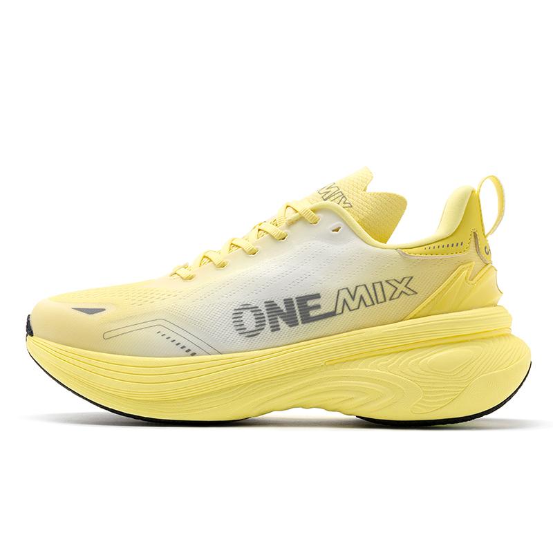 Onemix Laufschuhe Damen Leichte Sportschuhe Gepolsterte Springseilschuhe Frühling und Herbst Stabile Unterstützung Laufschuhe Herren