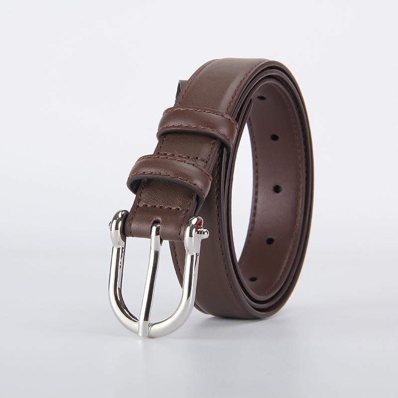 Mei Mary Belt for women, popular among women, genuine leather women's pants belt, thin and light