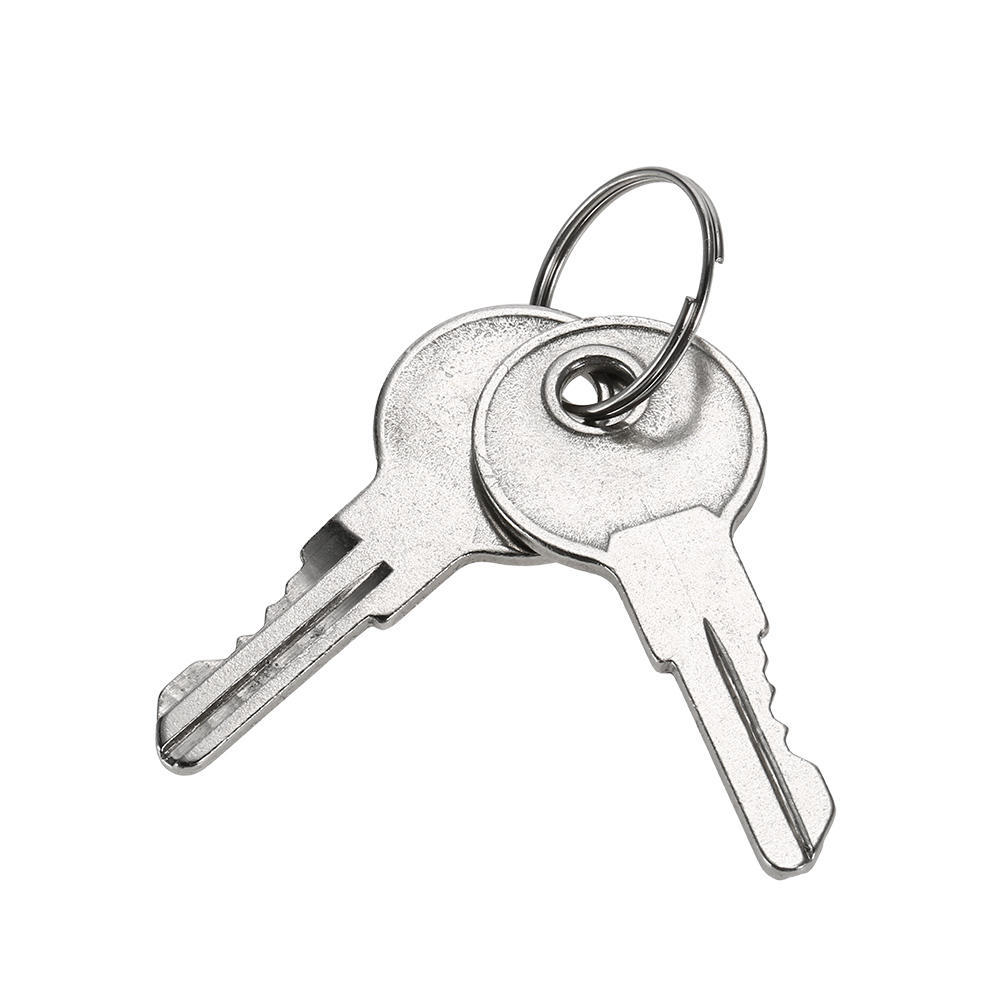 Universal Tändningslås Tändningscylinder Strömbrytare Lås med 2 nycklar för Bil Traktor Trailer