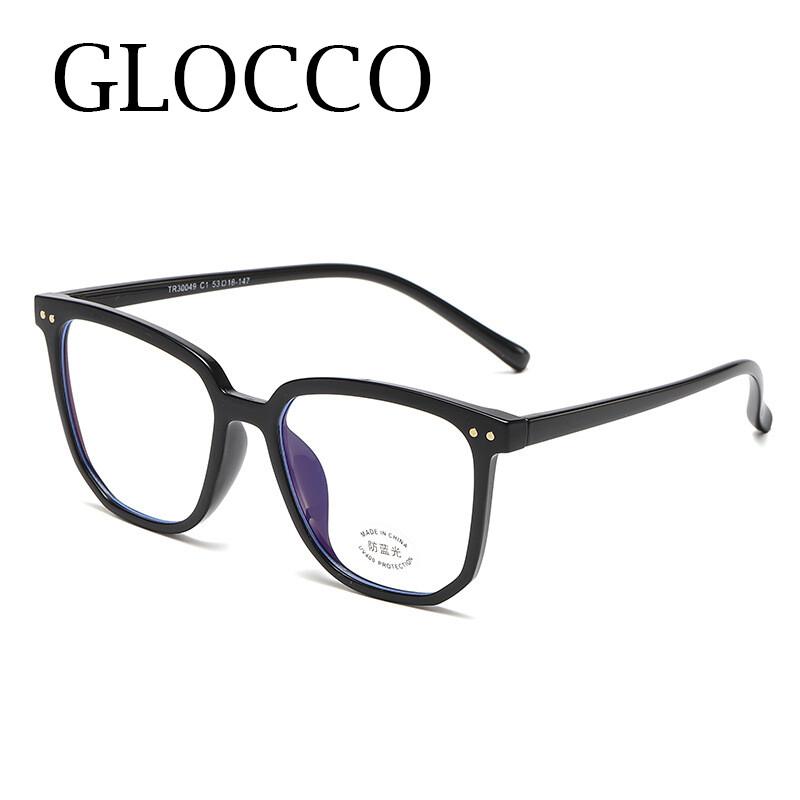 New Vintage Transparent Computer Square Reading Glasses Frame Anti Blue Light Optical Eyewear  Women'S Presbyopic Glasses