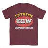 Ecw Hardcore Wrestling Cotton T Shirt For Couple Summer Vintage T Shirts O Neck Fashion Tee Shirt Oversized Pattern Clothes