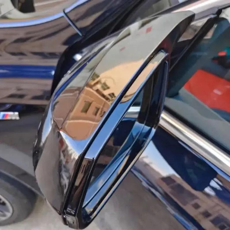 For BMW X1 U11 U12  2024 LHD Rearview Side Mirror Cover Wing Cap Exterior Sticker Door Rear View Case Trim Housing Carbon